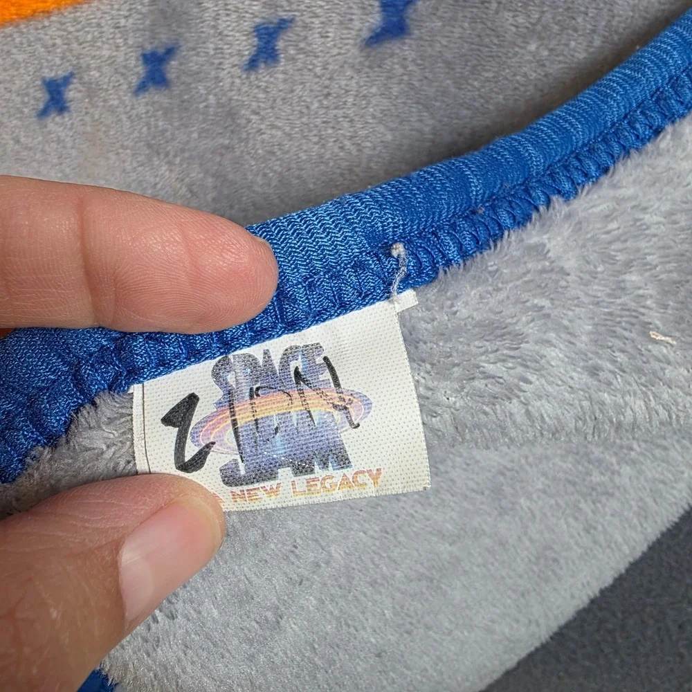 Space Jam A New Legacy LeBron James Bugs Bunny Tune Squad Fleece Throw Blanket